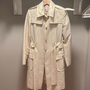 St. John Couture Gold Metallic Tailored Dressy Jacket/Coat